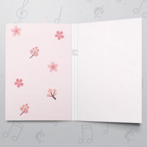 Flowery Happy Mother's Day Musical Greeting Card