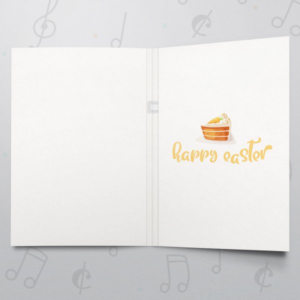 Carrot Cake – Musical Easter Card