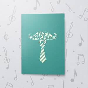 Moustache – Musical Father's Day Card