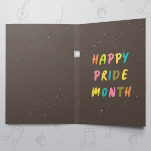 Unicorn – Musical LGBT Card