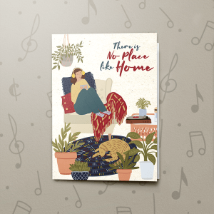 No Place Like Home – Musical Sympathy Card