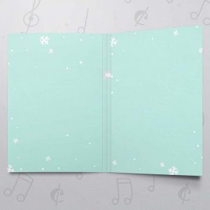 Gifts and Candies Musical Christmas Card
