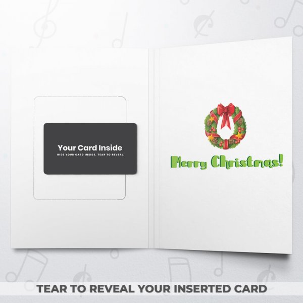 Merry Santa – Gift Card Holder