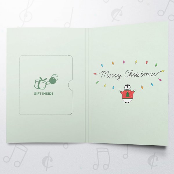 Penguin Christmas Tree – Gift Card Holder