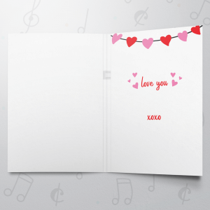 Love Day – Musical Valentines Card