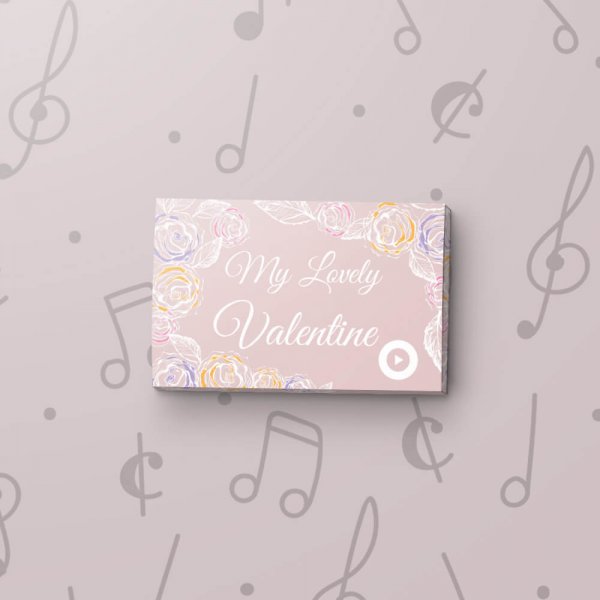 Roses - Musical Gift Tag