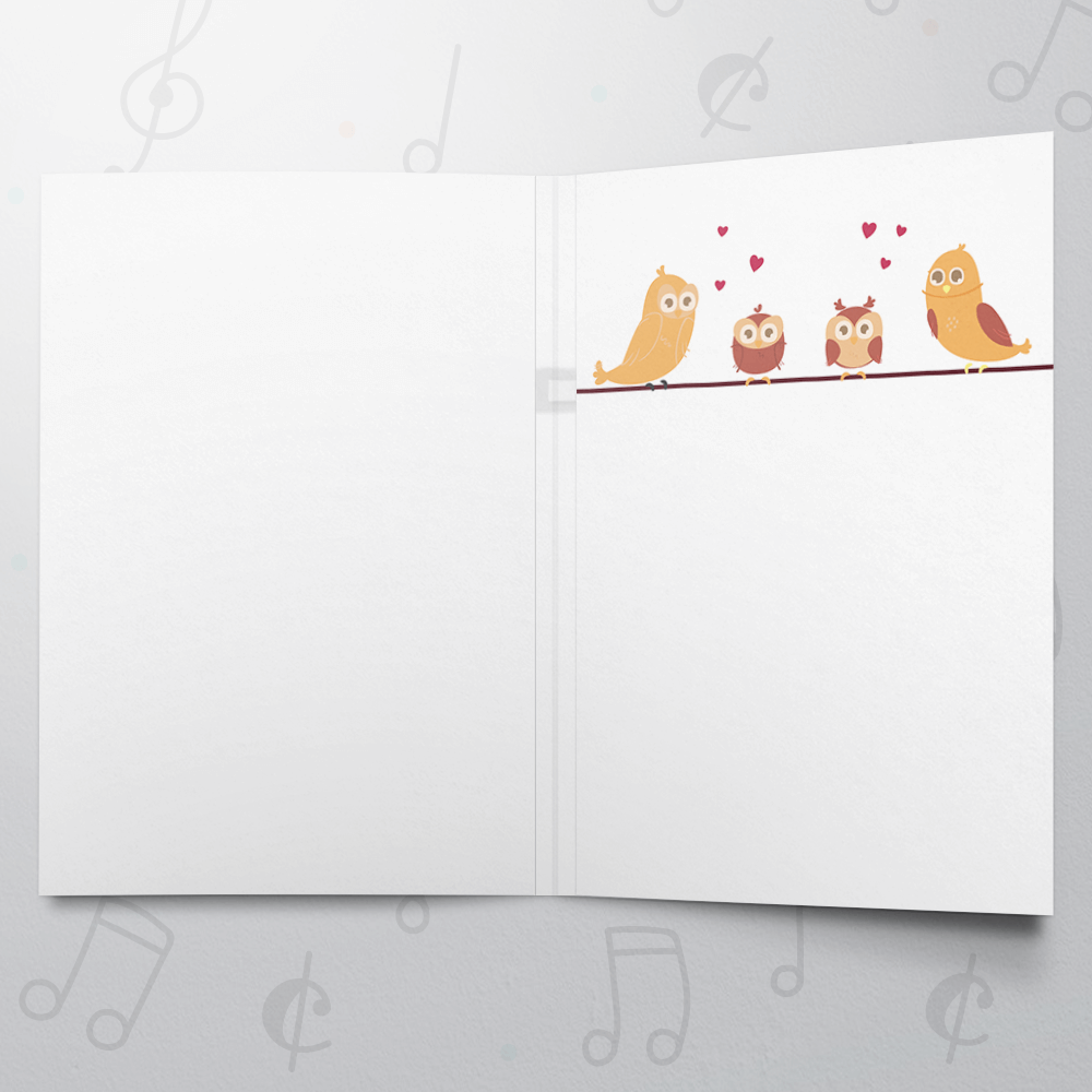Owl Love You – Musical Love Card Owl Love You – Musical Love Card