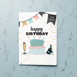 Birthday Celebration – Gift Card Holder