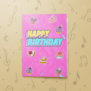 Birthday Cupcakes – Gift Card Holder