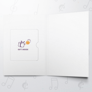 Purple & Yellow Balloons – Gift Card Holder