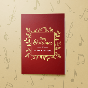 Christmas Red 1 – Gift Card Holder
