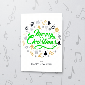 Christmas Elements – Musical Christmas Card