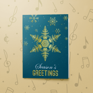 Christmas Snowflakes – Gift Card Holder
