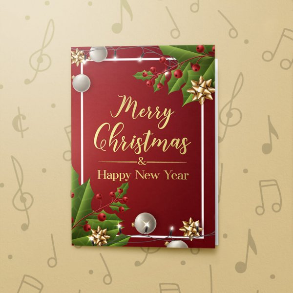Christmas Red 3 – Gift Card Holder