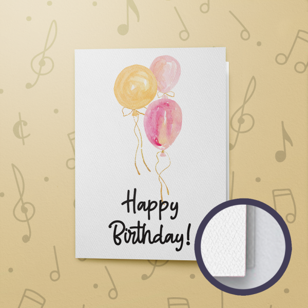 3 Balloons Birthday – Gift Card Holder - Felt