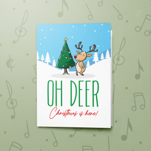 Oh Deer – Musical Christmas Card