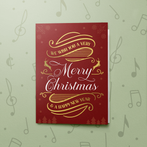 Christmas Greetings – Gift Card Holder