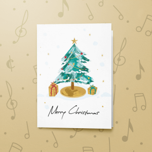 White Christmas – Gift Card Holder