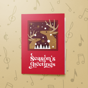 Season's Greetings – Gift Card Holder