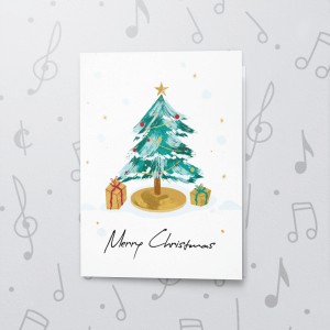 White Christmas – Musical Christmas Card