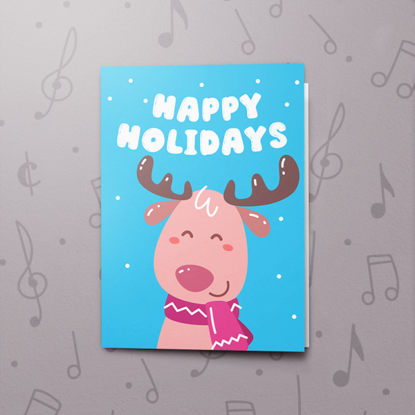 Holiday Deer – Gift Card Holder