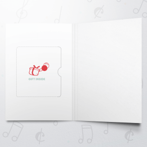 Santa Snow – Gift Card Holder