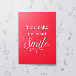 Heart Smile – Musical Valentines Card