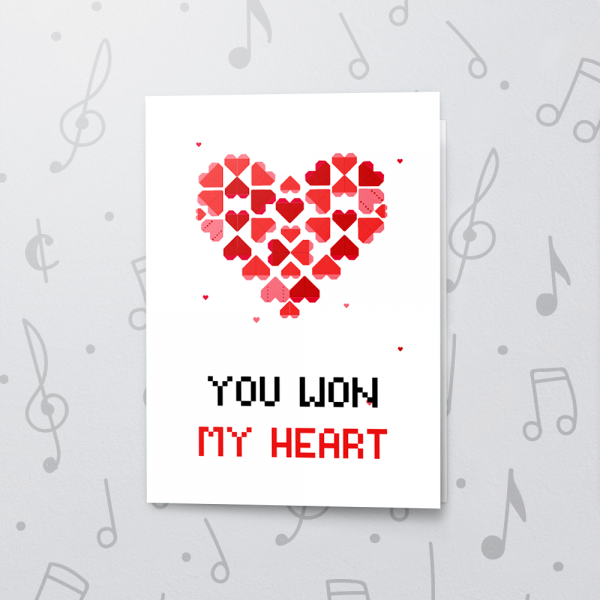 Love Game – Musical Valentines Card