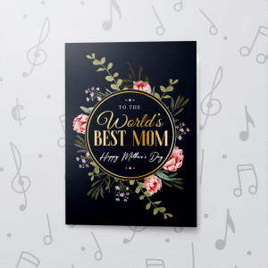 Best Mom – Musical Mother's Day Card