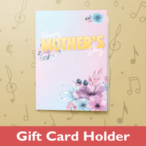 Flower Mother’s Day – Gift Card Holder