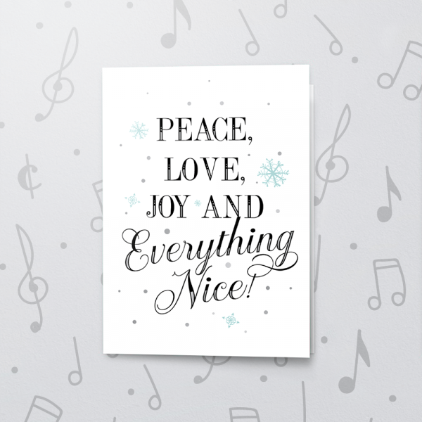 Everything Nice – Musical Christmas Card