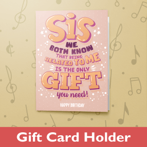 Sister's Gift – Gift Card Holder