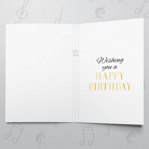 40 Years – Musical Birthday Card