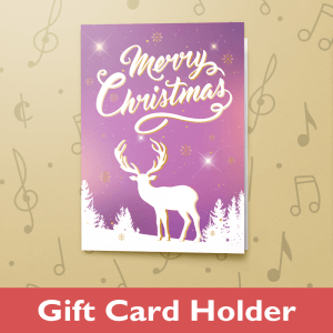Reindeer – Gift Card Holder