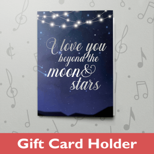 Beyond the Moon and Stars – Gift Card Holder