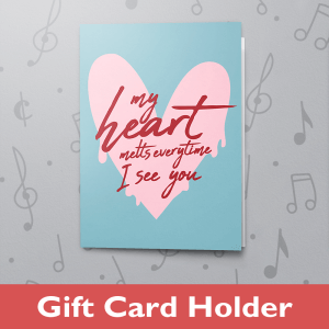Heart Melts – Musical Love Card